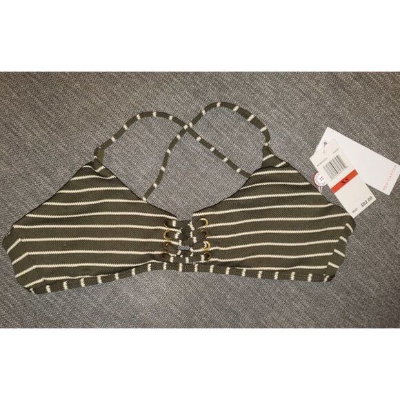 Red Carter Size XS Bikini Swim Top - Picture 3 of 8